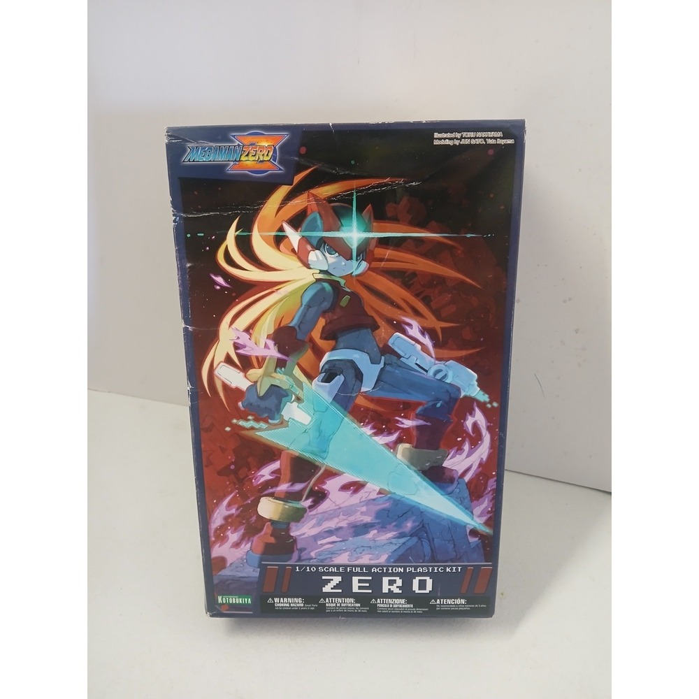 Kotobukiya Rockman Zero Mega Man Zero 1/10 Scale Model Kit Plastic *incomplete
